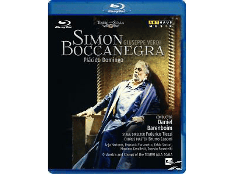 (Blu-ray) Simon - - Boccanegra Barenboim/Domingo/Harteros