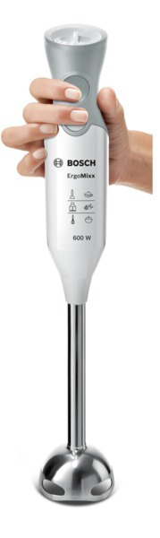 BOSCH MSM 66120 ERGO MIXX SET ED/GRAU Stabmixer (Weiß, 600 Watt)