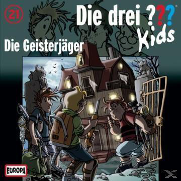 Cartoonbild von Zeichentrickfiguren vor einem Gebäude mit Text auf Deutsch.