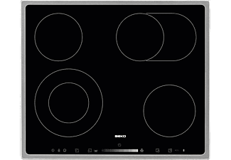 Elektrokochfeld BEKO HIC 64503 TX Elektrokochfeld (580 mm breit, 4 ...