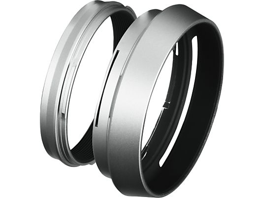 FUJIFILM LH-X100 - Paraluce + anello adattatore (Argento)