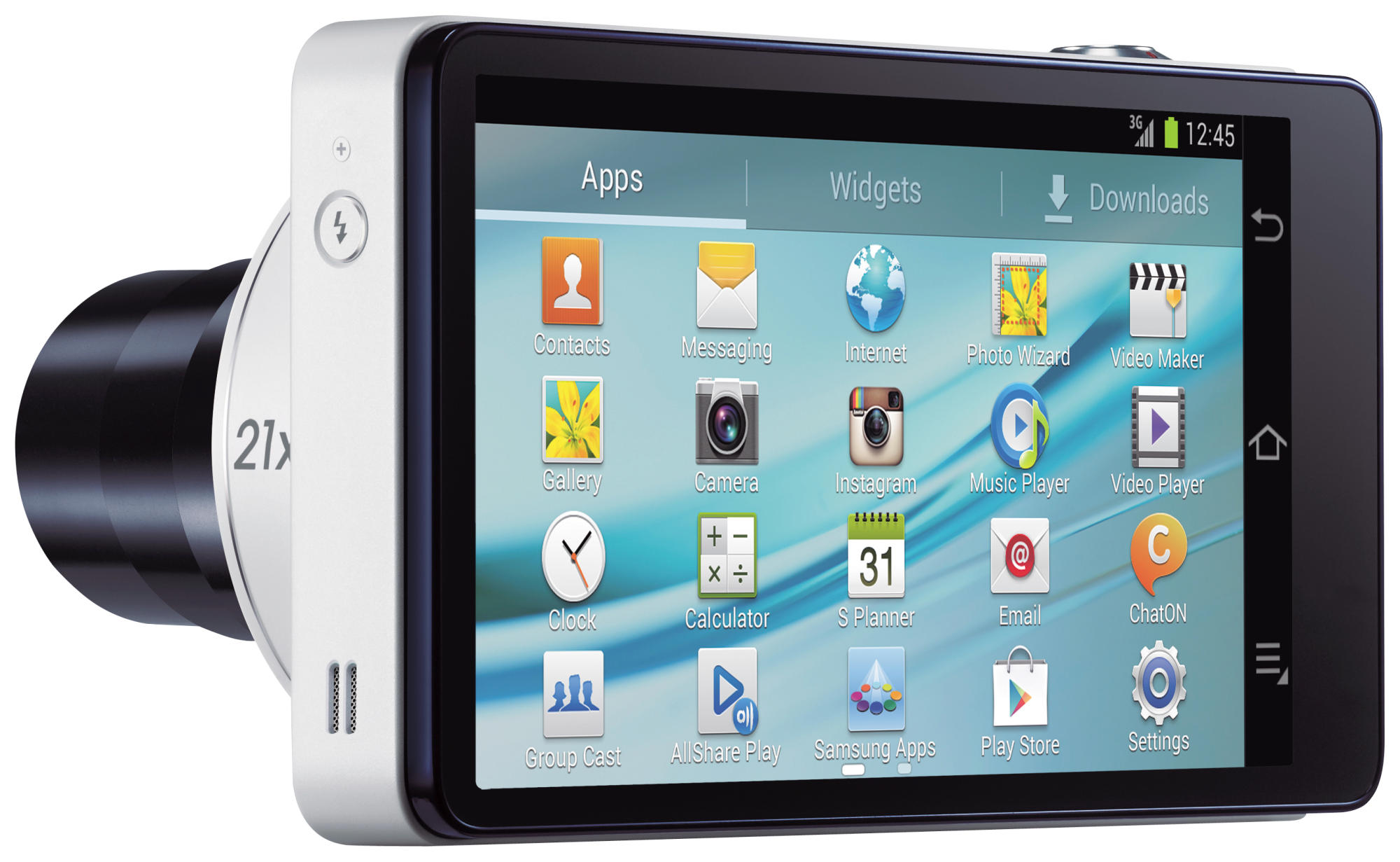 Cámara - Samsung Galaxy EK-GC100 Blanca, Android 4.1