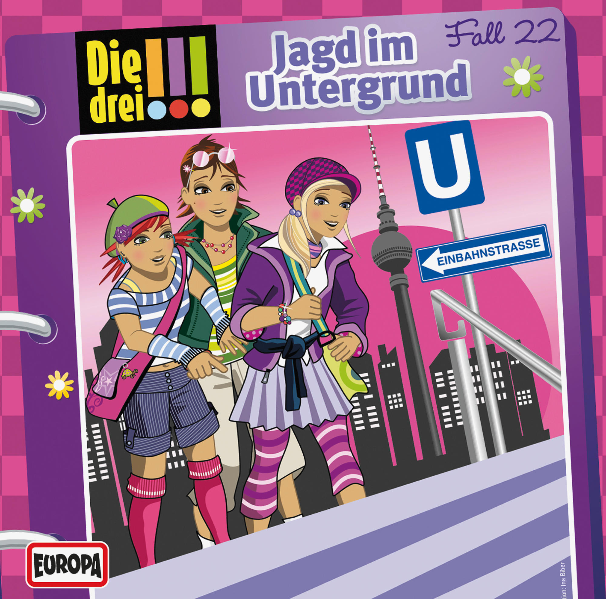 Die drei !!! - Die drei !!! - 022/Jagd im Untergrund  - (CD)