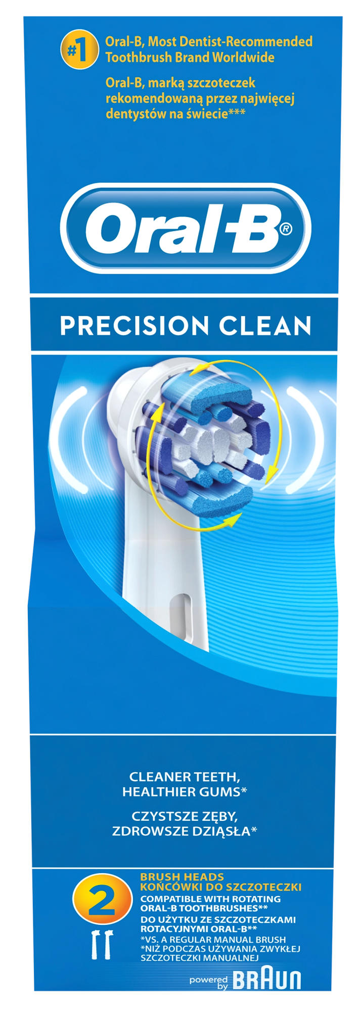 Końcówka do szczoteczki ORAL-B EB 17-4 EB 20-4/3 Precision Clean 3+1