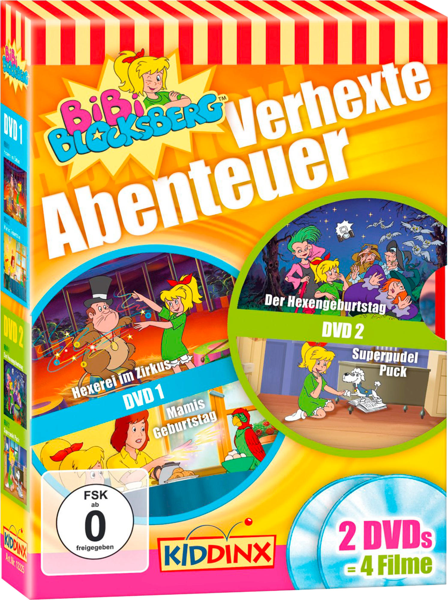 DVD-Box Verhexte - Bibi Abenteuer Blocksberg - DVD 2er