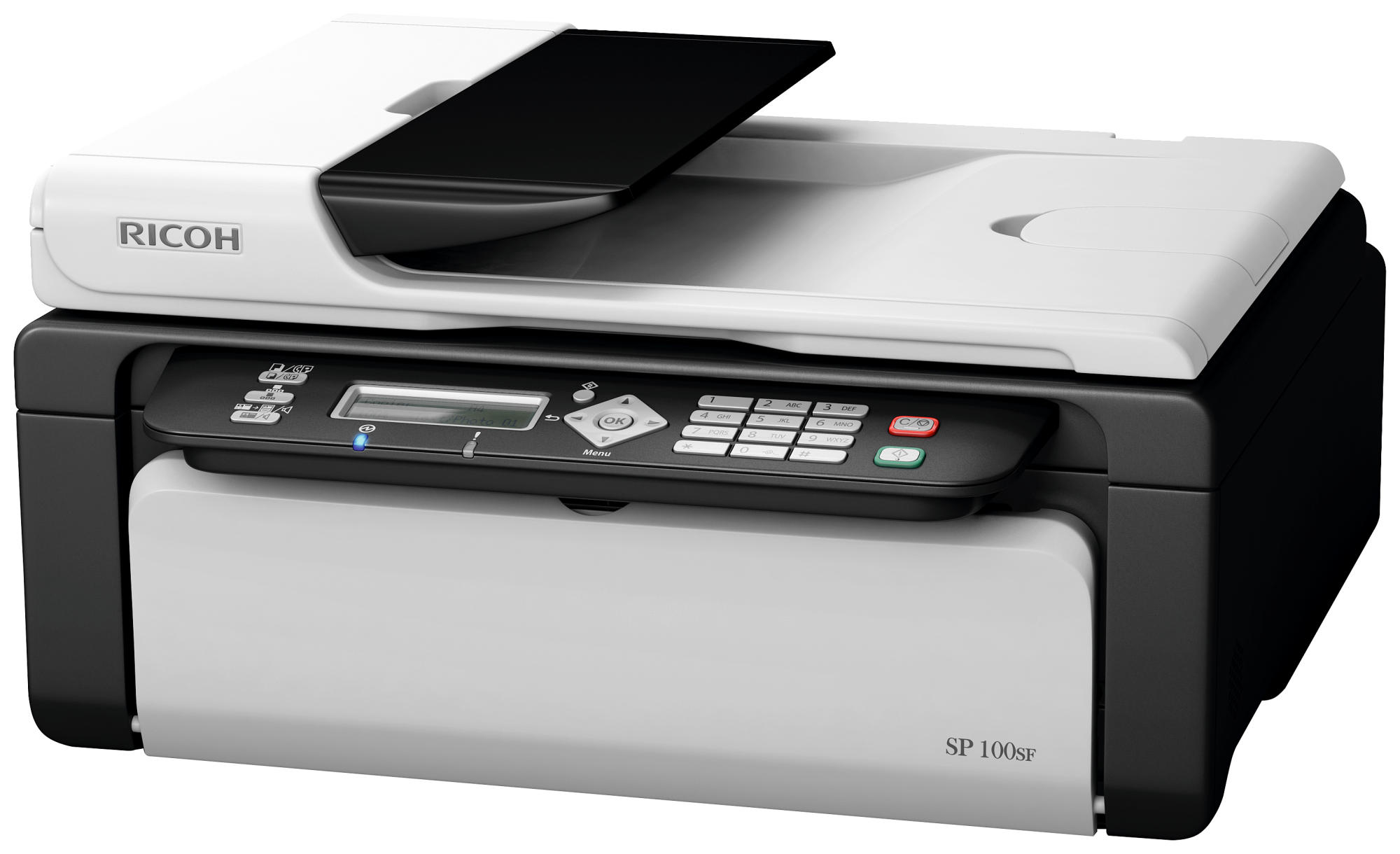 Impresora láser - Ricoh SP100E Aficio compacta, 13 ppm
