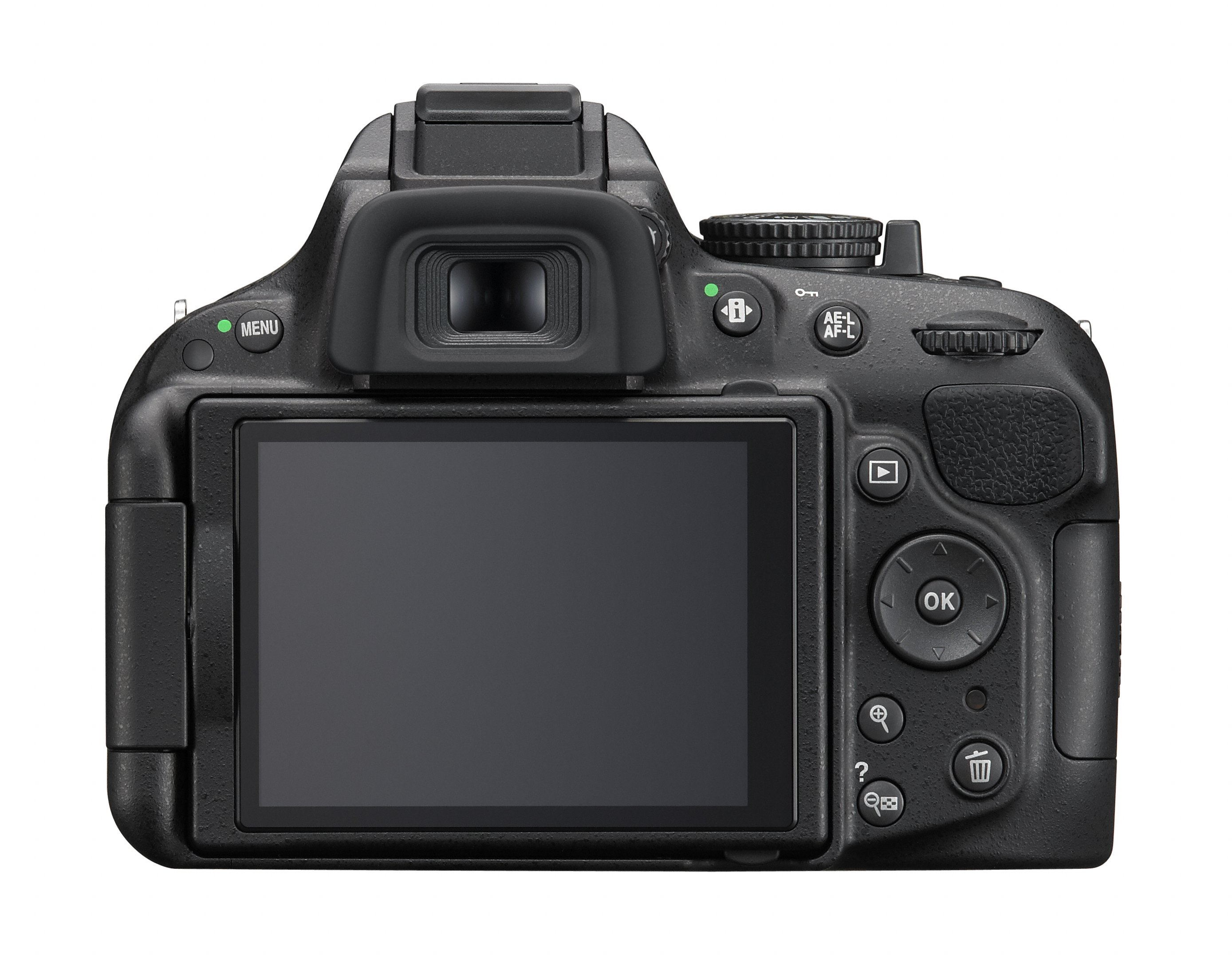 NIKON D5200 Spiegelreflexkamera, 24,1 Megapixel, 18-55 mm, 55-300 mm Objektiv (VRII, VR), Schwarz