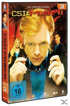 CSI: Miami | Staffel 3 (komplett) DVD Online Kaufen | MediaMarkt