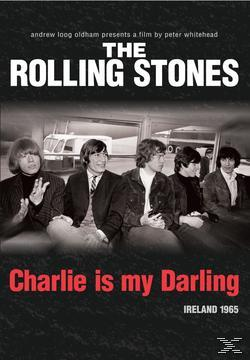 Filmposter für 'The Rolling Stones: Charlie is my Darling' mit Bandmitgliedern.