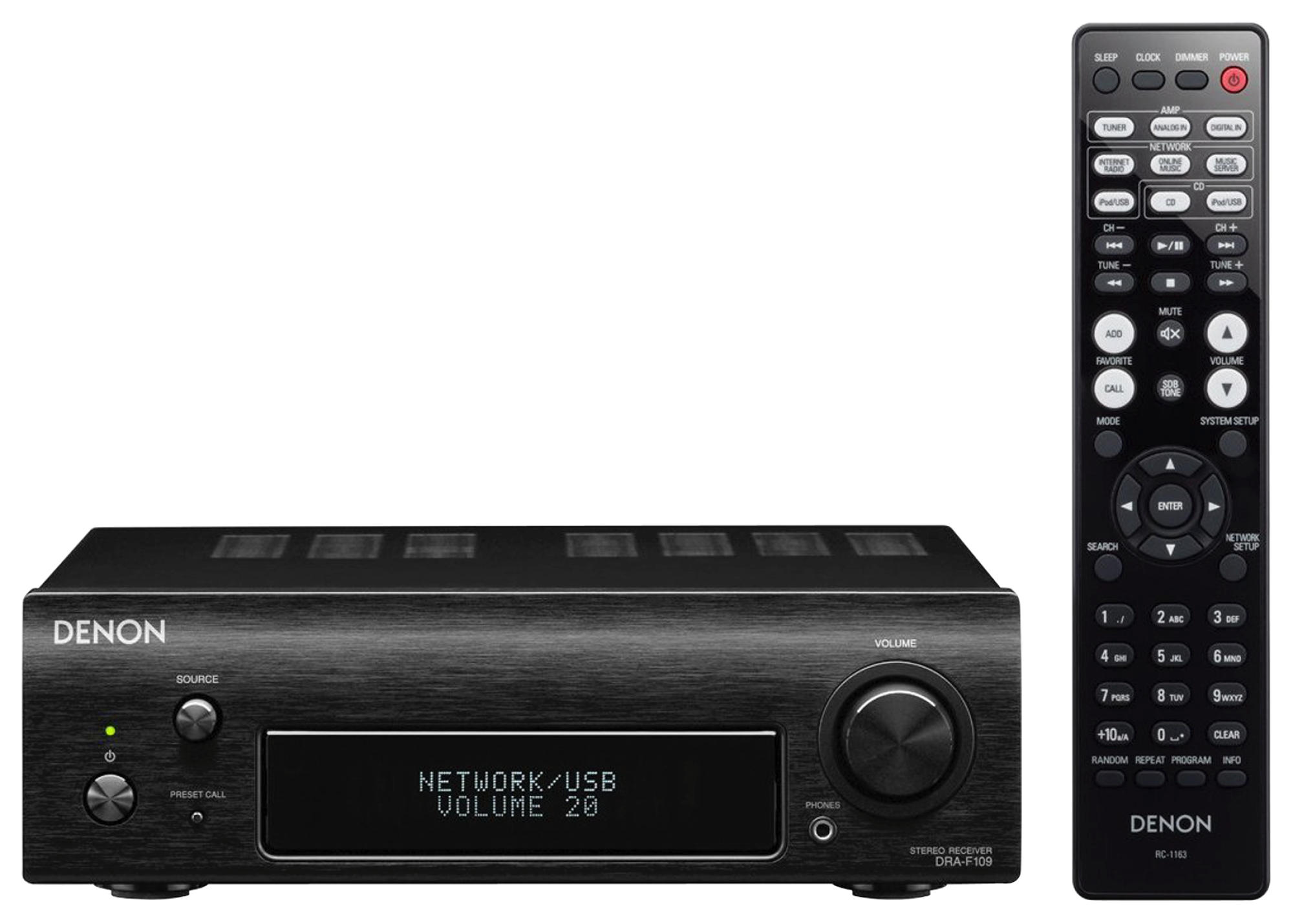 DENON DRA-F109 schwarz