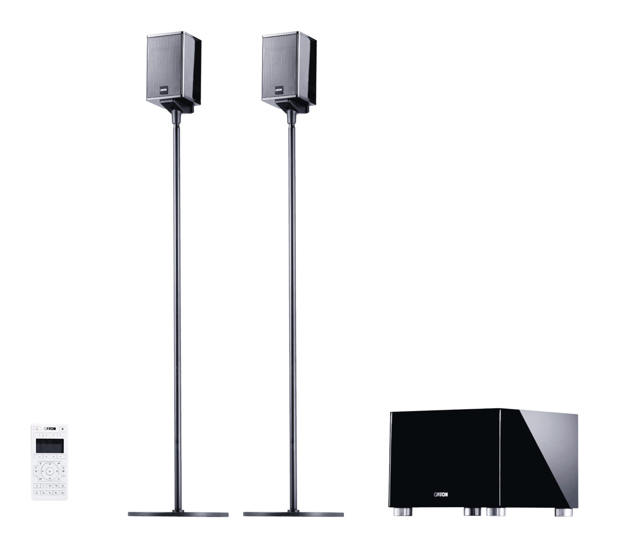 CANTON DM 20 1 Stück Lautsprechersystem (2.1 System, Schwarz