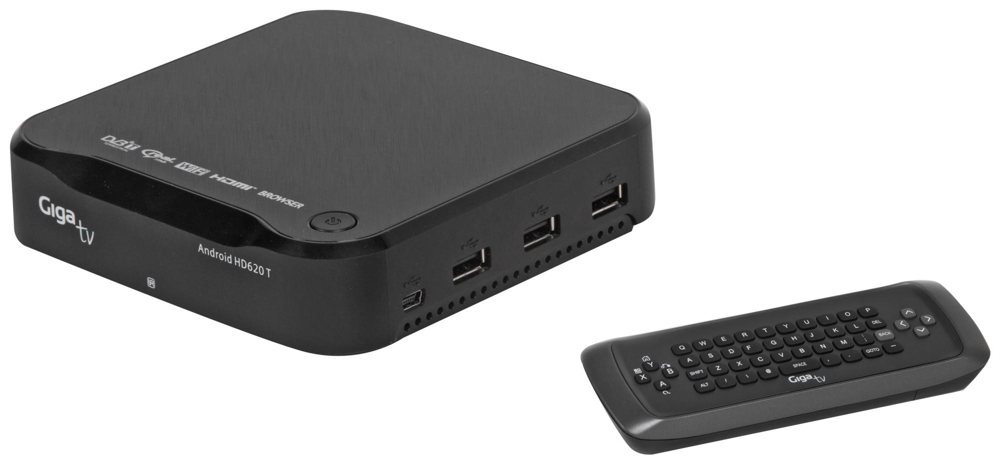 Disco duro de 1TB - GigaTV HD620, multimedia, Android, sintonizador TDT