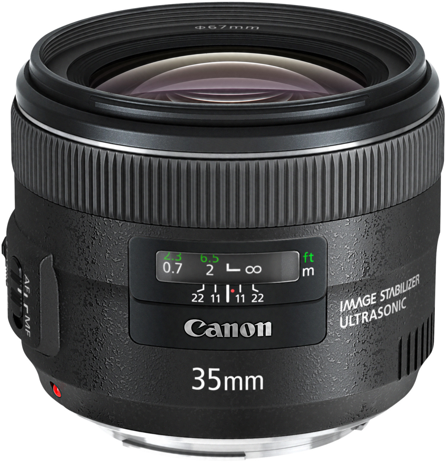CANON EF 35mm f/2 IS USM - 35 mm f/2 IS, USM (Objektiv für Canon EF-Mount, Schwarz)