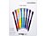 BIG BEN bigben Stylus Set Rainbow - Pack di pennini retrattili - per Nintendo DSi, 3DS , DSi XL, 3DS XL, WiiU - perni di ricambio (multicolore)