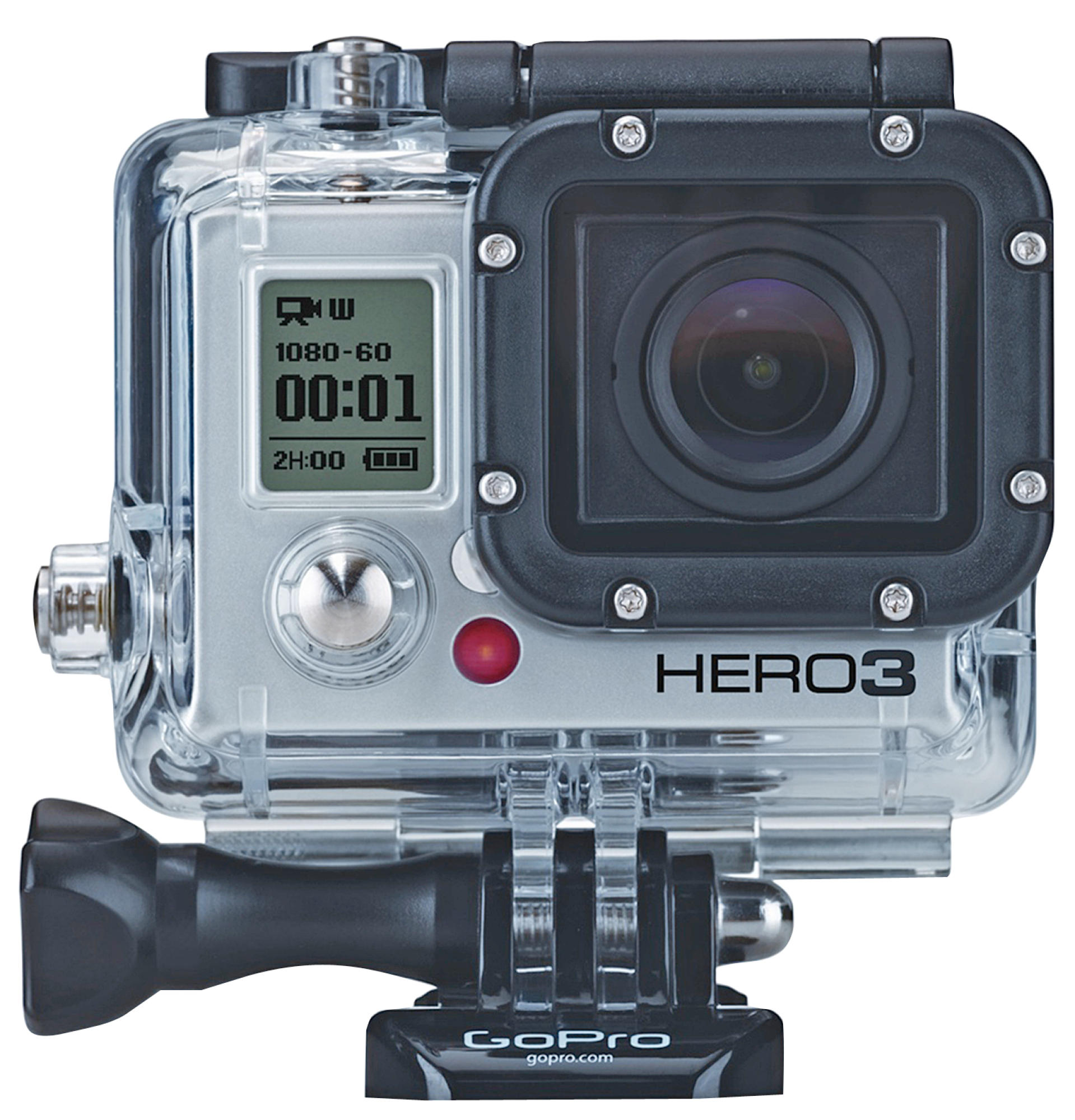 Videocámara outdoor - GoPro Hero 3 Silver Edition, Full HD, 11 Mp