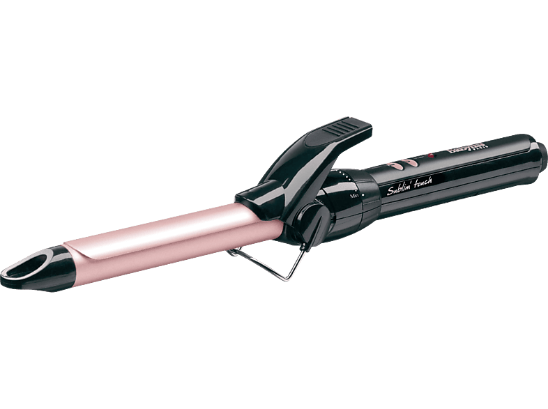 Rizador Babyliss C319e moldeador con 10 ajustes de temperatura y tecnología ceramic 200ºc negro rosa pro 180 sublim 19mm