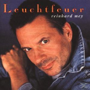Albumcover für 'Leuchtfever' von Reinhard Mey. Gesichtsporträt, Blick auf den Betrachter.