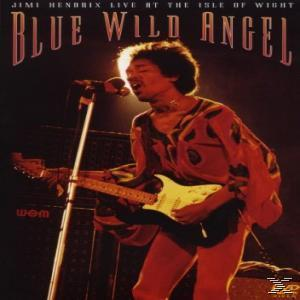 Jimi Hendrix Live-Albumcover. Jimi Hendrix singt und spielt Gitarre.