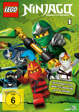 Lego Ninjago: Master of Spinjitzu - 1 DVD