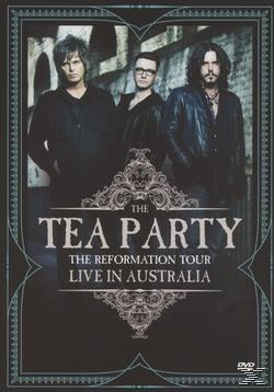 DVD-Cover von The Tea Party mit den Bandmitgliedern und Text.