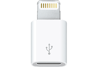 APPLE Lightning to Micro USB Adapter - Câble d'éclairage (Blanc)