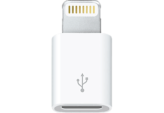 APPLE MD820ZM/A ADAPTER ILTN/MIC-USB - Lightning Kabel (Weiss)