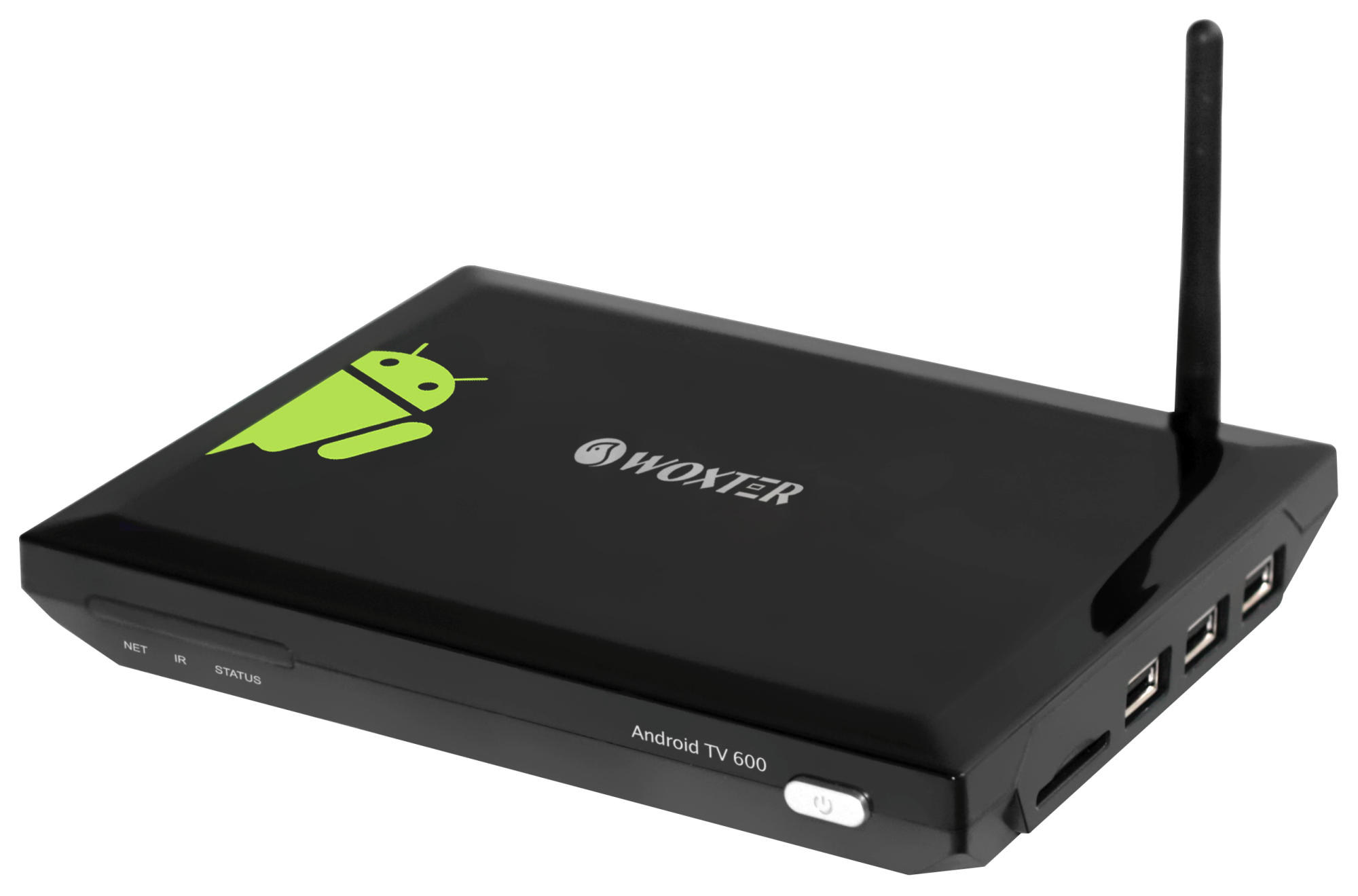 Micro PC - Woxter Android TV 600, 4.0, WiFi, Full HD y función de grabación