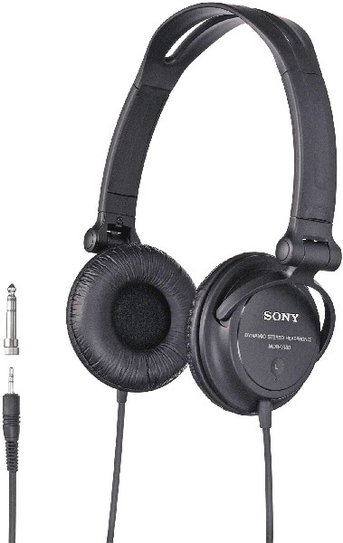 SONY MDR-V150, On-ear Kopfhörer Schwarz
