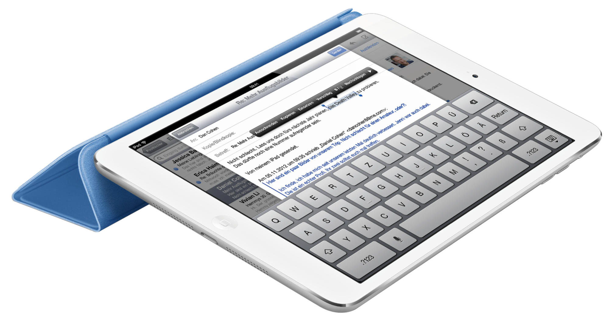 APPLE iPad mini Smart Cover blau MD970ZM/A, Blau