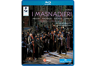 Orchestra/Coro Teatro Regio Pa, Luisotti/Prestia/Machado/Rucinski - I Masnadieri  - (Blu-ray)
