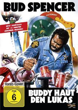 Filmplakat mit Bud Spencer. Der Titel ist auf Deutsch.