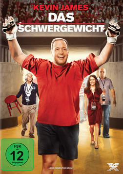 DVD-Cover von Kevin James, Arme hochhaltend, mit Nebendarstellern und einer Sportarena.