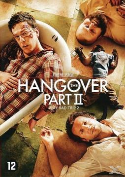 Affiche du film The Hangover Part II, avec des acteurs dans divers états de désarroi.