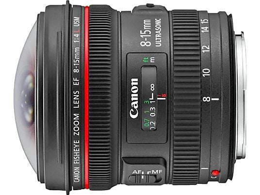 CANON EF 8-15mm f/4L Fisheye USM - Zoomobjektiv(Canon EF-Mount, Vollformat)