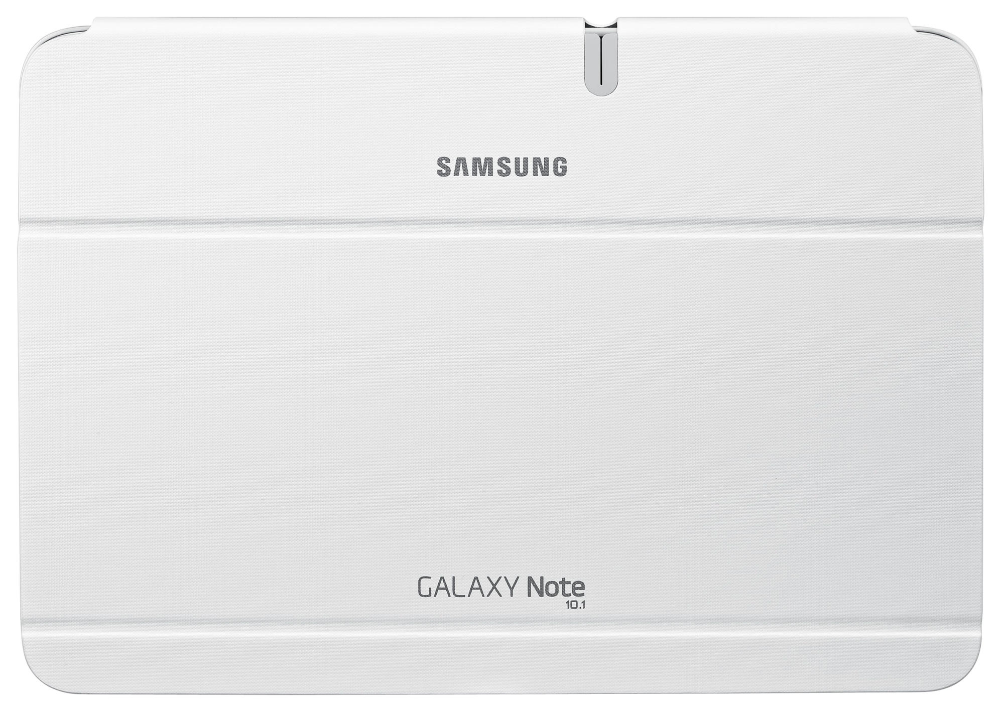 Funda para Galaxy Note 10.1 pulgadas - Samsung, cierre tipo libro y en color blanco