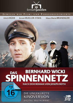 Filmcover von Das Spinnennetz mit Schauspielern in Uniform.
