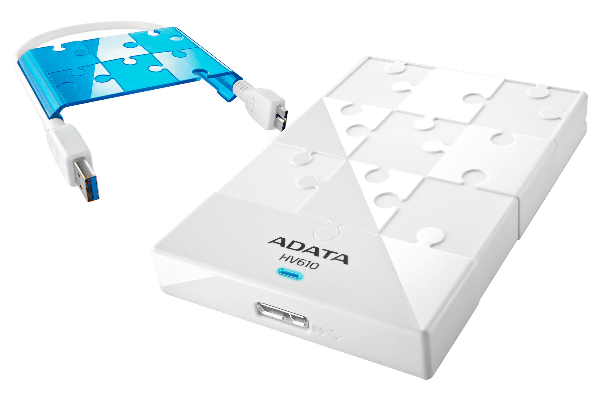 Disco duro de 500Gb - Adata Dash Drive Puzzle, externo de 2.5