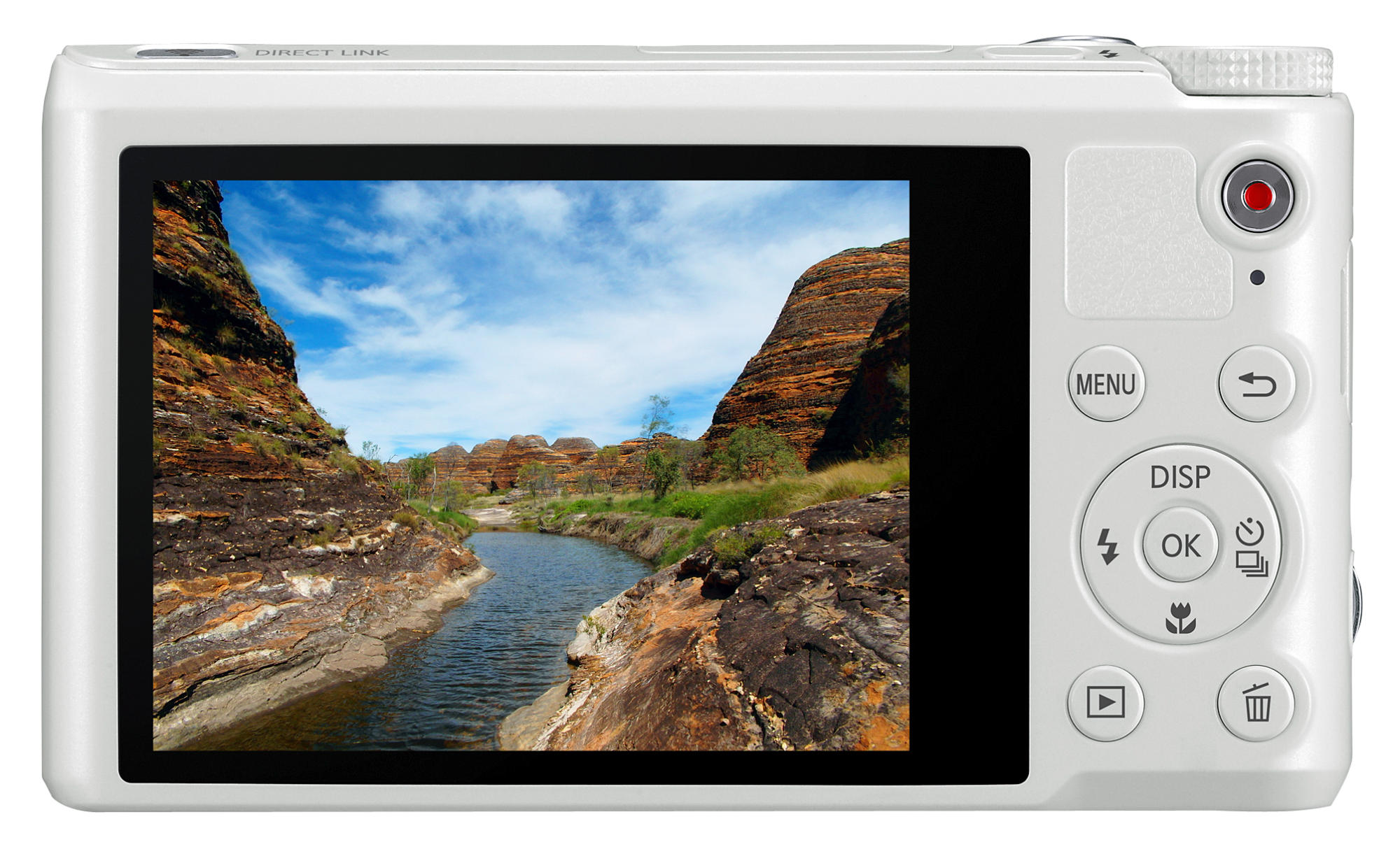 SAMSUNG EC-WB250F digitális fényképezőgép fehér