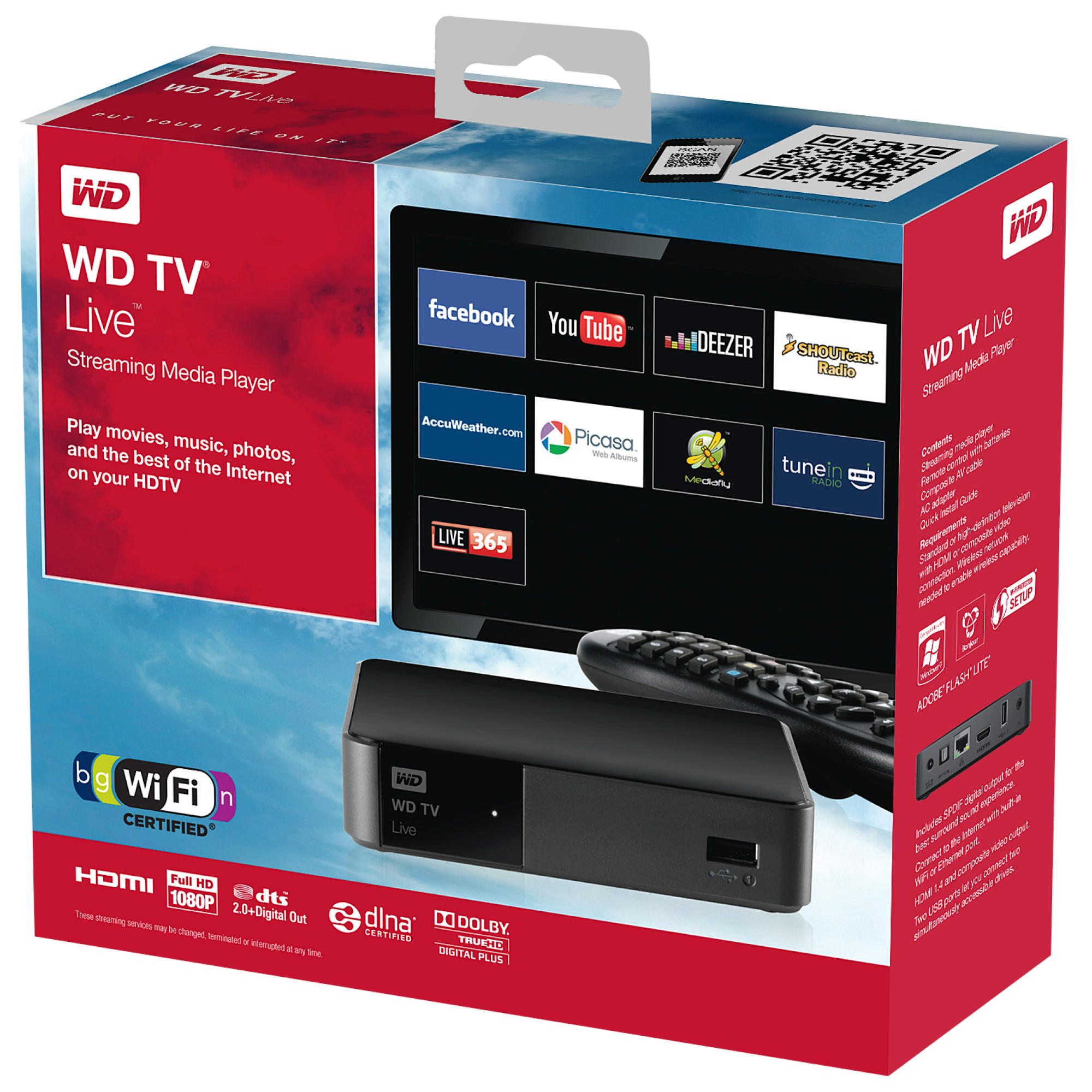 Reproductor multimedia - WD TV Live