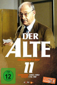 DVD-Cover, ein Mann mit Brille, mit dem Text 'Der Alte' und 'Collector's Box'.
