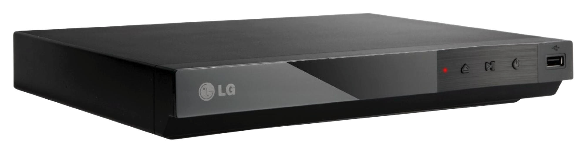 Reproductor DVD - LG DP 122, Negro, Puerto USB