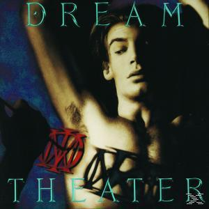 Albumcover von Dream Theater, ein Mann mit tätowierter Brust und dem Bandlogo darauf.