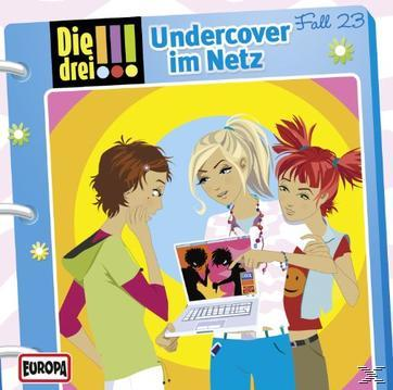 Die drei !!! 23: Undercover Netz im (CD) 