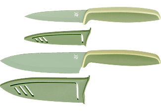 WMF Lot de 2 couteaux Touch, vert - Set de couteaux (Vert)