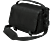 OLYMPUS E0400033 - Sac bandoulière pour appareil photo avec objectifs et poignée à piles (Noir)