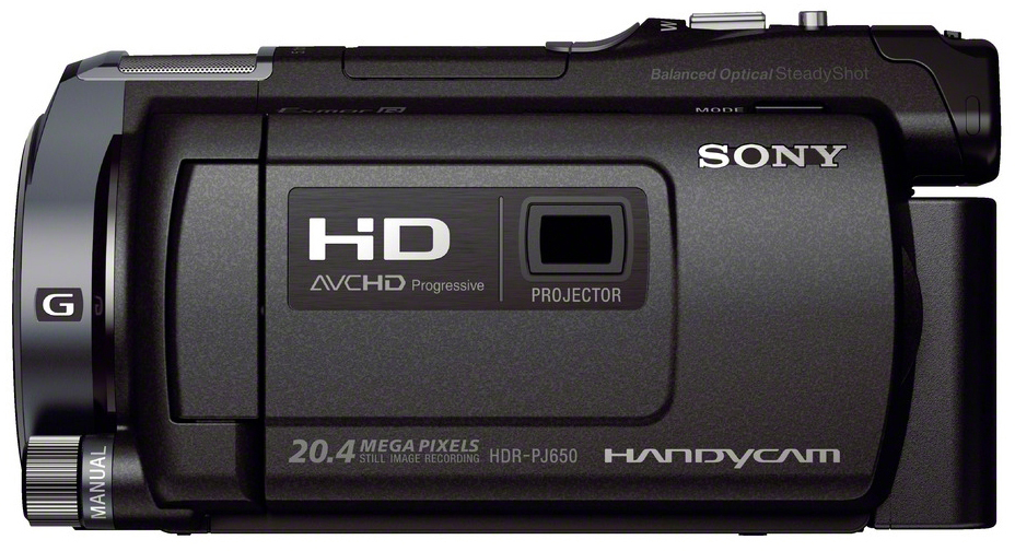 SONY HDR-PJ 650 VE inkl. Beamer Funktion Camcorder , CMOS 5,43 Megapixel, 12xopt. Zoom