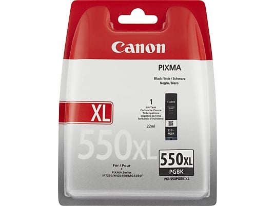 CANON PGI-550PGBK XL, noir - Cartouche d'encre (Noir)