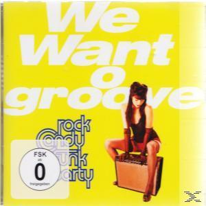 Video) We DVD - Rock Party Candy (CD + Funk Groove - Want