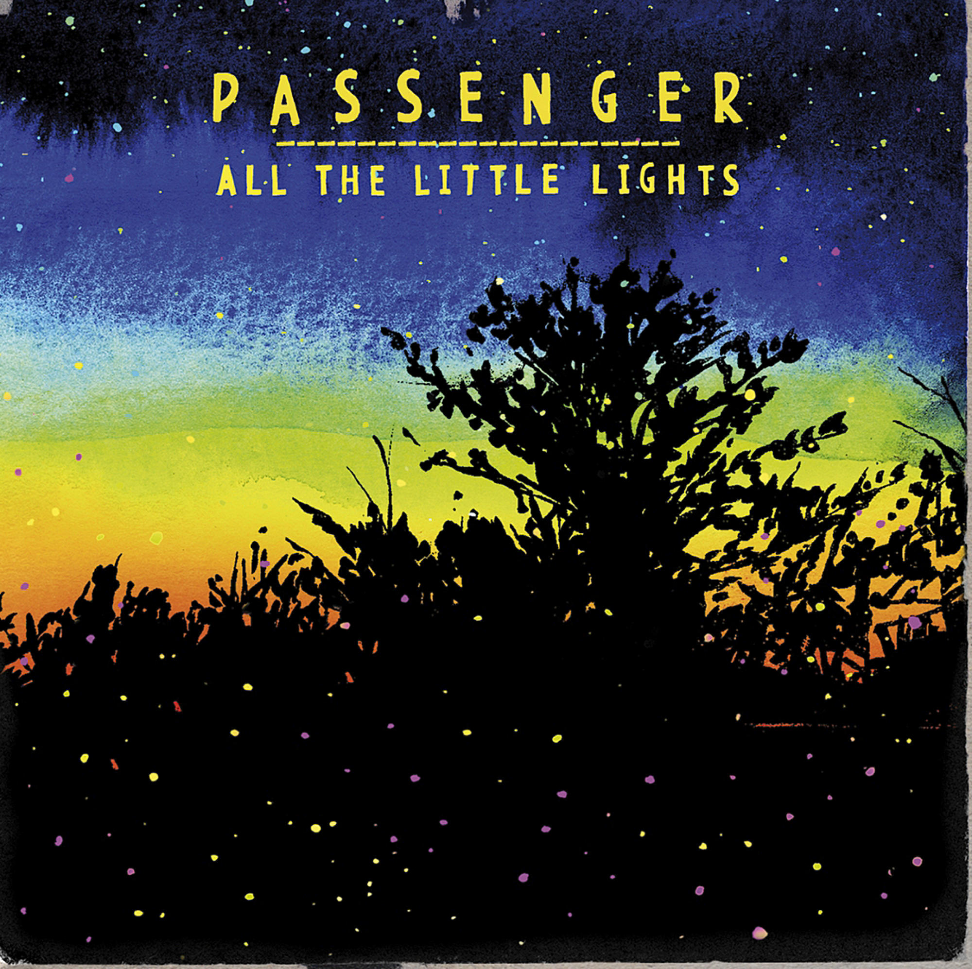 Albumcover: Himmel und Silhouette eines Baumes, Passenger, All the Little Lights.