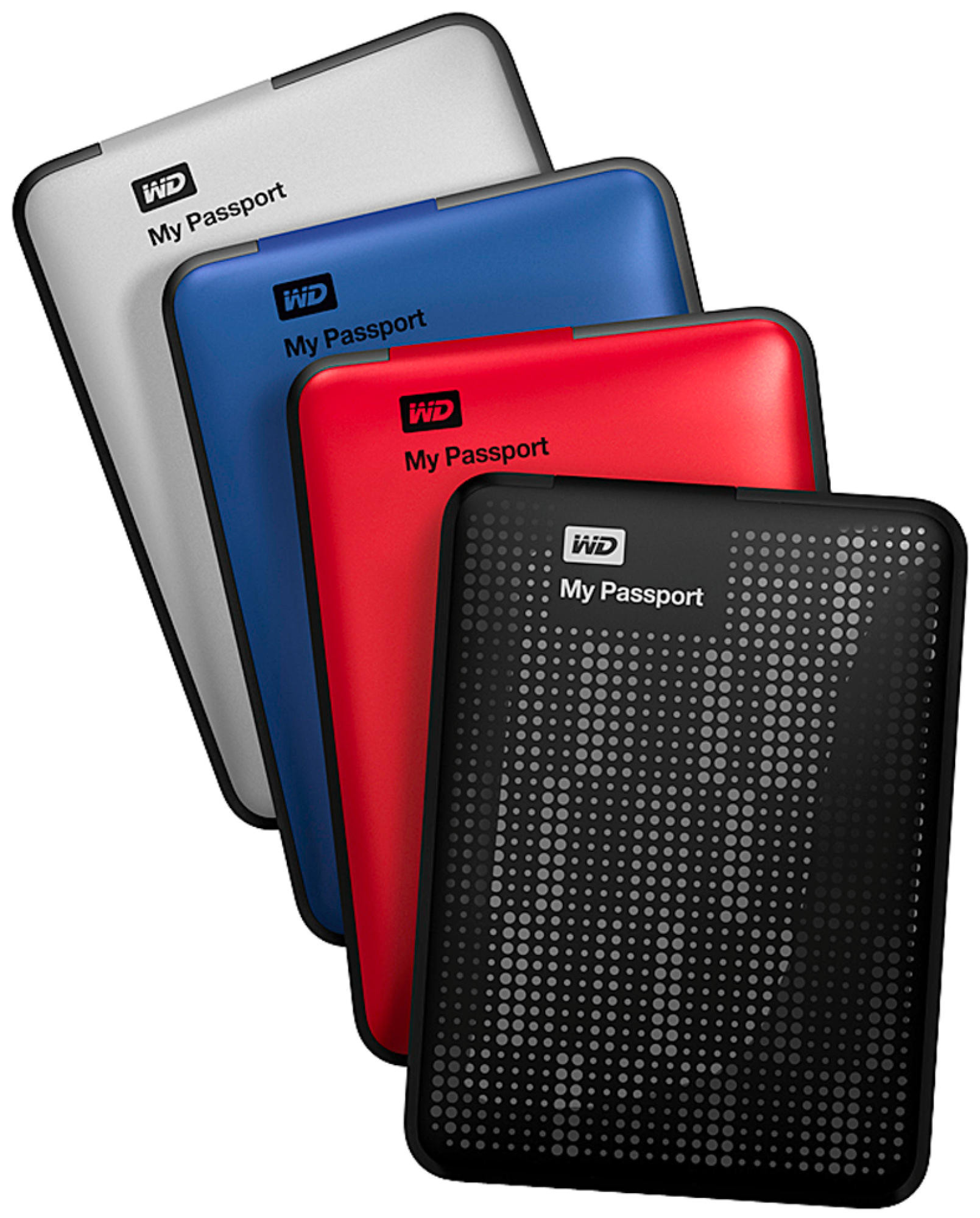 Disco duro de 2Tb - WD My Passport negro, externo de 2.5